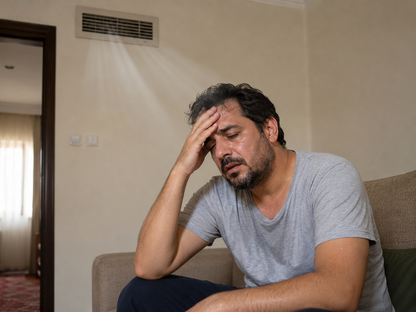 علت باد گرم کولر آبی چیست؟ راهنمای تخصصی عیب‌یابی و رفع مشکل